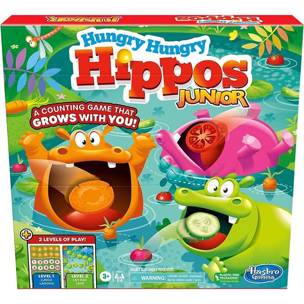 Επιτραπεζιο Παιχνιδι Hungry Hungry Hippos Junior - F6645