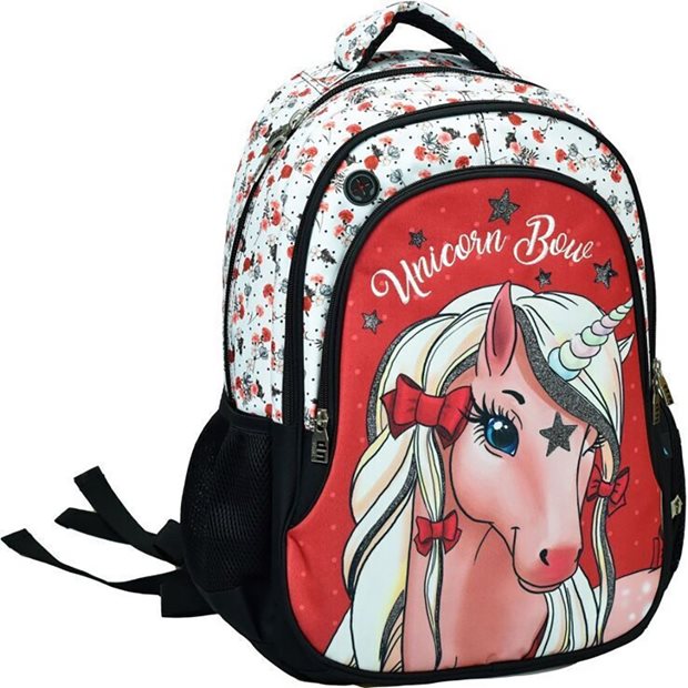 Σακιδιο Πλατης Δημοτικου Unicorn Bow 2023 - 357-14031