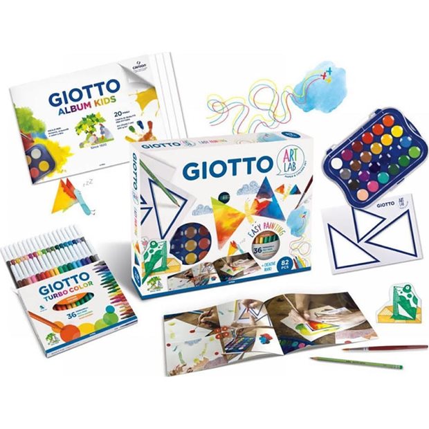 Σετ Δημιουργιας Art Lab Giotto Easy Painting - 000581300