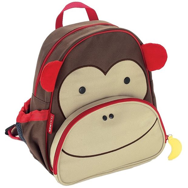 Σακιδιο Πλατης Νηπιου Skip Hop Zoo Monkey 2024 - 210203