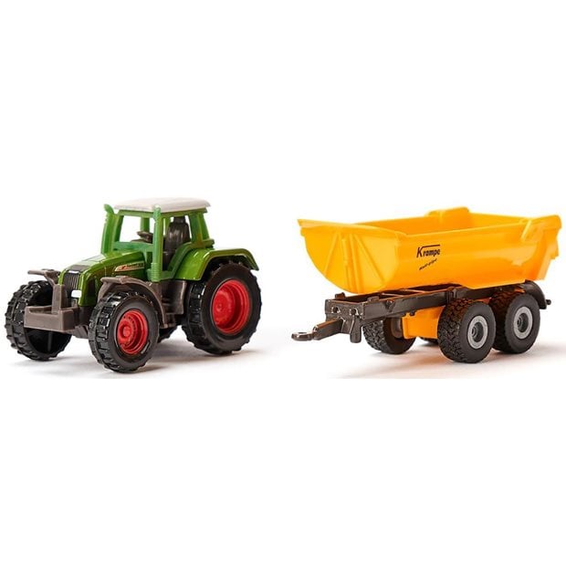 Siku Τρακτερ Fendt Με Ανατρεπομενη Καροτσα - SI001605