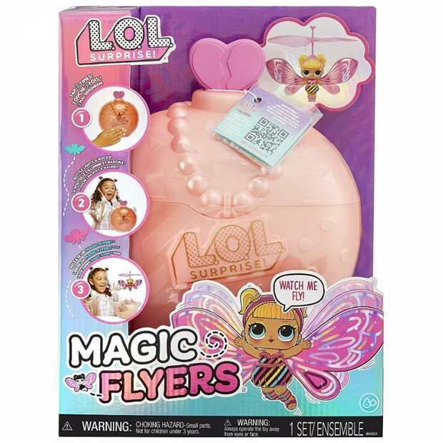Κούκλα L.O.L Suprise Magic Flyers Flutter Star - 593546EUC