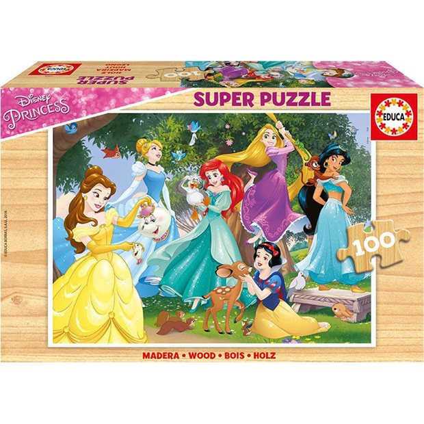 Παζλ Ξύλινο Educa Disney Princess 100pcs - 17628
