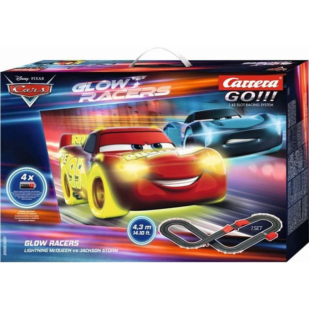Αυτοκινητόδρομος Carrera Go Set Disney Cars Glow Racers - 20063521