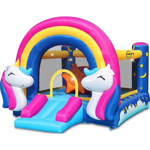 Φουσκωτο Τραμπολινο Happy Hop Fantasy Unicorn - 8004