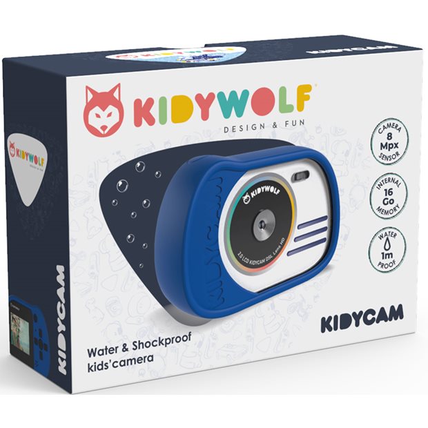 Παιδικη Φωτογραφικη Μηχανη Kidycam Blue - KIDYCAM-BU