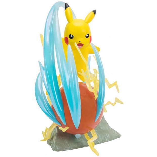 Φιγούρα Αγαλματίδιο Pikachu Με Φώτα LED 33εκ - JW002370