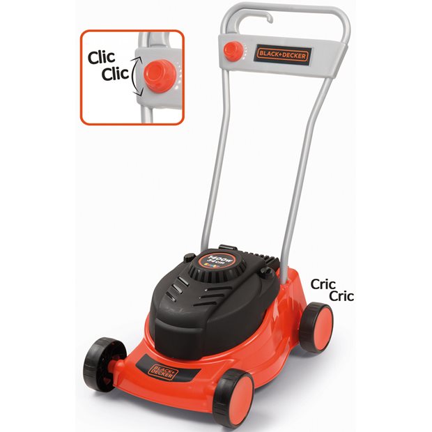 Παιδικό Μηχανικό Χλοοκοπτικό Smoby Black & Decker Lawnmower - 7600360159