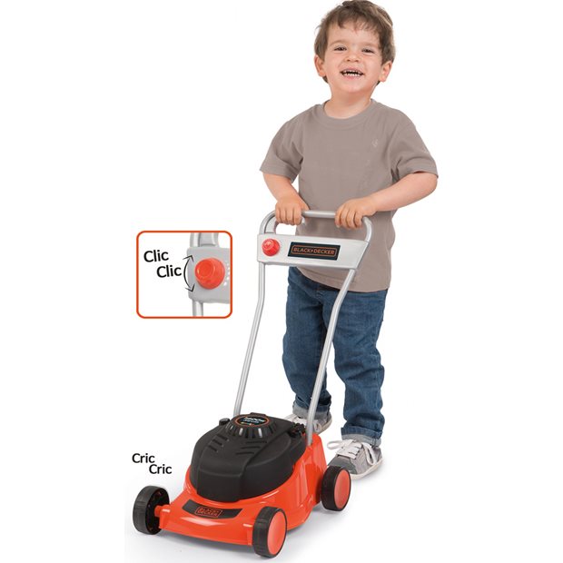 Παιδικό Μηχανικό Χλοοκοπτικό Smoby Black & Decker Lawnmower - 7600360159