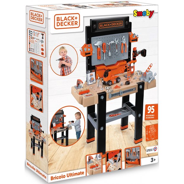 Παιδικός Πάγκος Εργαλείων Black & Decker Bricolo Ultimate - 360730