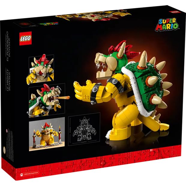 Lego Super Mario The Mighty Bowser - 71411