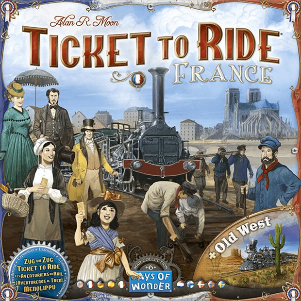 Επιτραπέζιο Ticket To Ride France & Old West - DOW720128