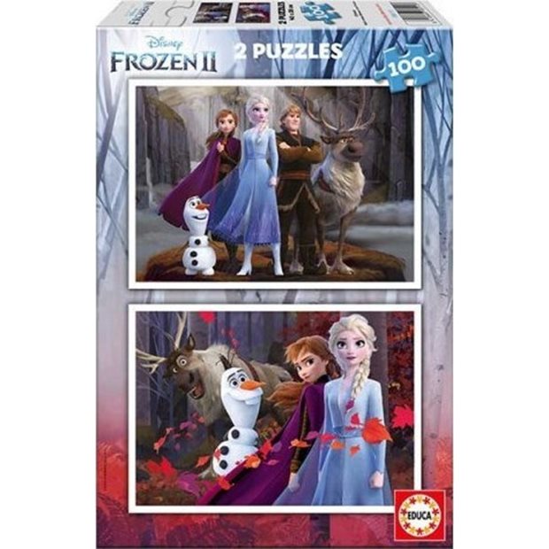 Παζλ Educa Frozen II 2 x 100pcs - 18111