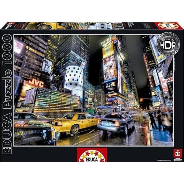Παζλ Educa Times Square, New York 1000pcs - 15525