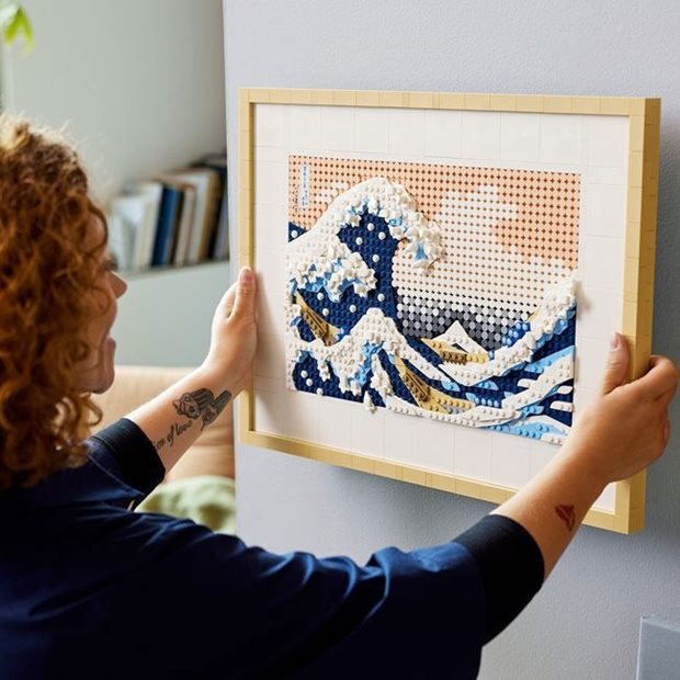 LEGO® Αrt - Hokusai - The Great Wave - 31208