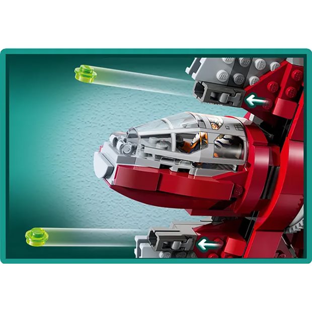 Lego Star Wars Ahsoka Tano's T-6 Jedi Shuttle - 75362