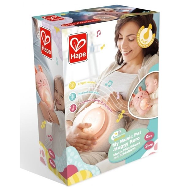 Μουσικό Φωτονανούρισμα Huggy Roro Hape Early Melodies - E0114A