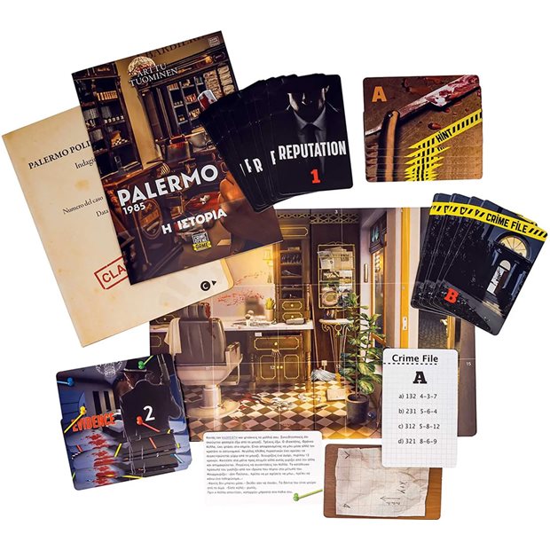 Επιτραπέζιο Παιχνίδι Crime Scene Palermo 1985 - 1040-21702