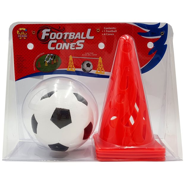 Football Cones Με Μπαλα Blister - 70723053