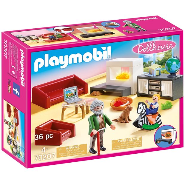 Playmobil Dollhouse Σαλόνι Κουκλόσπιτου - 70207