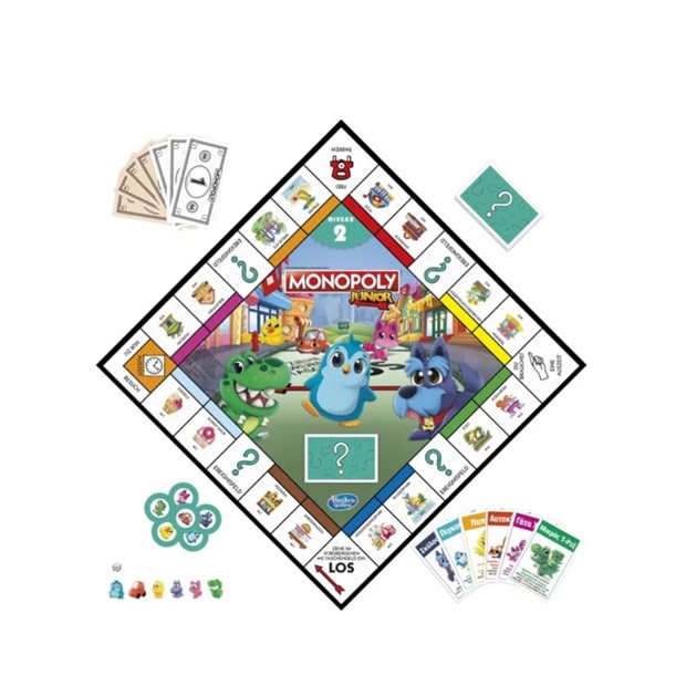 Επιτραπέζιο Monopoly Junior 2 In 1 - F8562