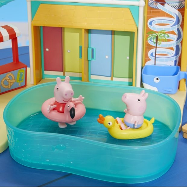 Παιχνιδολαμπαδα Peppa Pig Peppa's Waterpark Playset - F6295