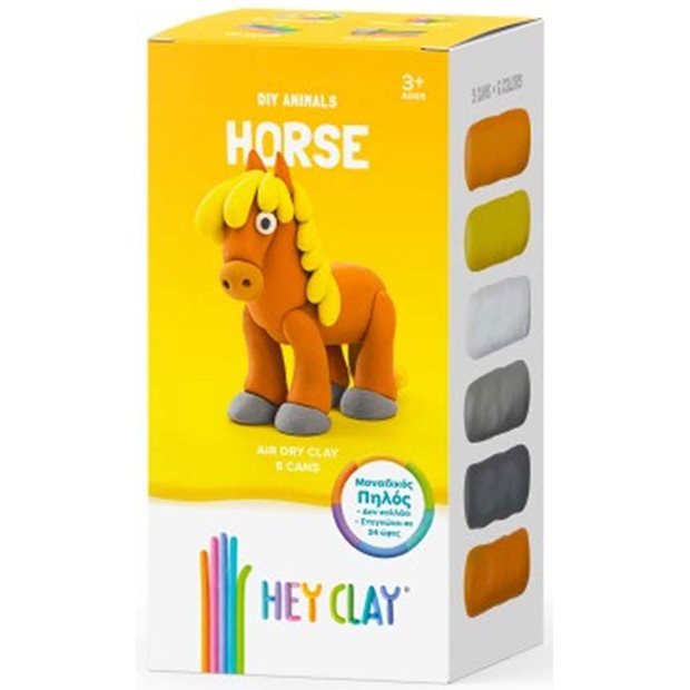 Hey Clay Claymates Diy Animals Horse - MAN002