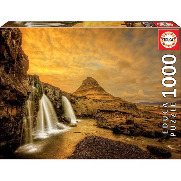 Παζλ 1000pcs Educa Waterfall Iceland - 17971