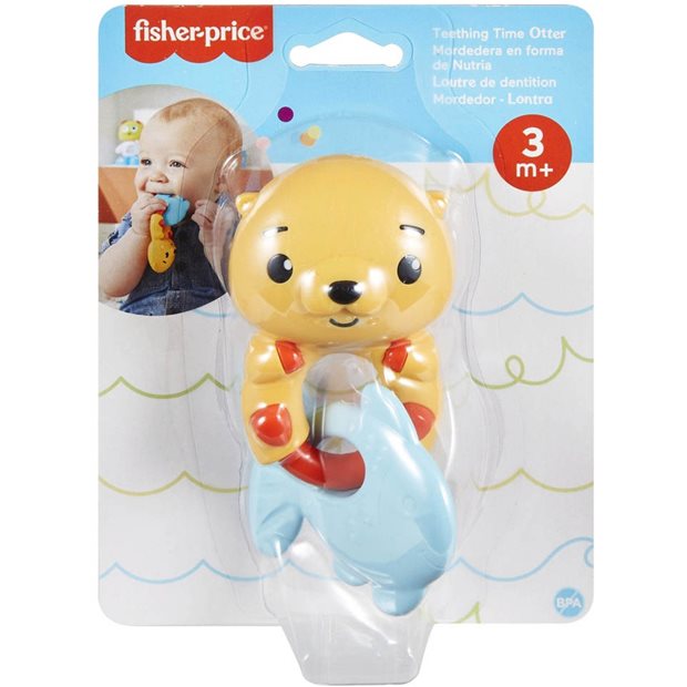 Fisher Price Μασητικό Οδοντοφυίας Teething Time Otter - HKD69