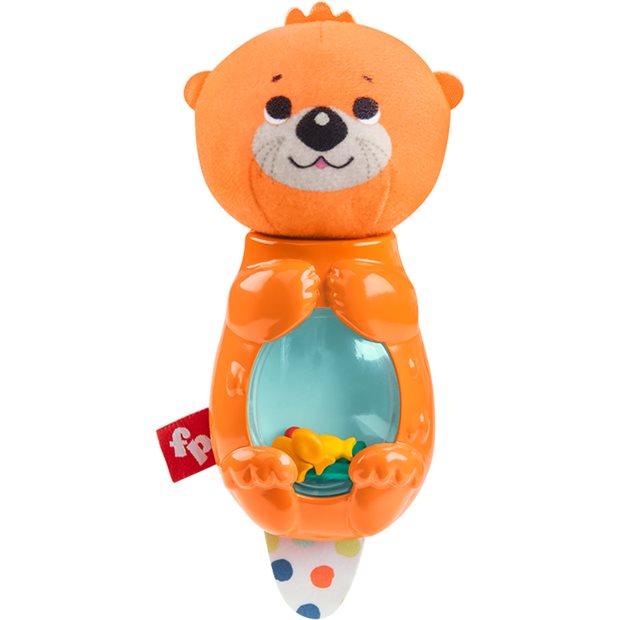 Fisher Price Κουδουνίστρα Hungry Otter Rattle - FXC21
