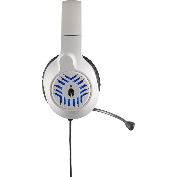 Medusa Wired Gaming Ακουστικά - Spartan Gear | Λευκό-Μαύρο - 069485