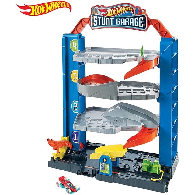 Hot Wheels City Vs Robo Beasts Stunt Garage - GNL70