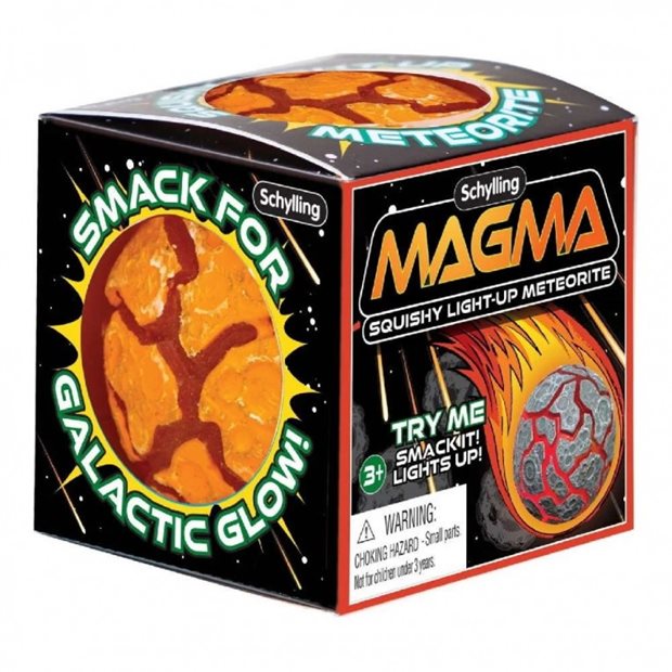 NeeDoh Ζουλιχτό Μπαλάκι Magma Μετεορίτης Με Φώς Σε 3 Χρώματα - 15723730