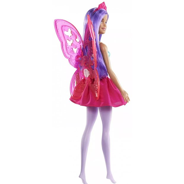 Κούκλα Barbie Νεράιδα Μπαλαρίνα Με Μωβ Μαλλιά - GXD59