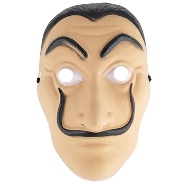 Αποκριατικο Αξεσουαρ Πλαστική Μάσκα Νταλί - 72655