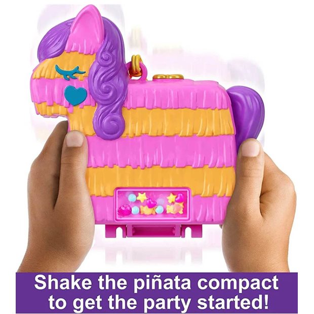 Λαμπάδα Polly Pocket Ο Κόσμος Της Polly Pinata Party Compact - HKV32