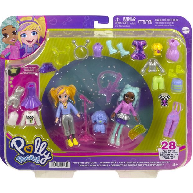 Polly Pocket Pop Star Spotlight Fashion Pack - HKV97