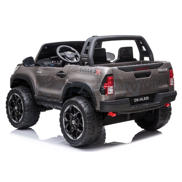 Ηλεκτροκίνητο Αυτοκίνητο Toyota Hilux Original License 24V - Γκρι | Skorpion Wheels - 52470742