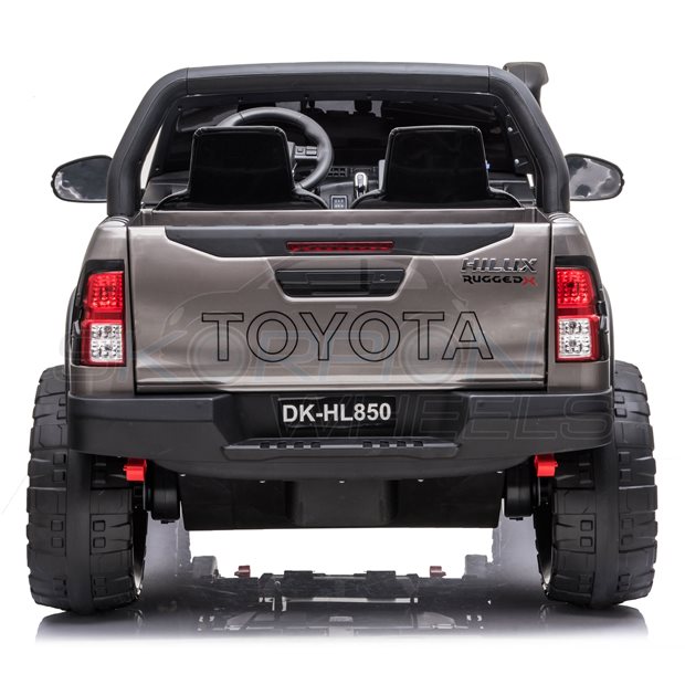 Ηλεκτροκίνητο Αυτοκίνητο Toyota Hilux Original License 24V - Γκρι | Skorpion Wheels - 52470742