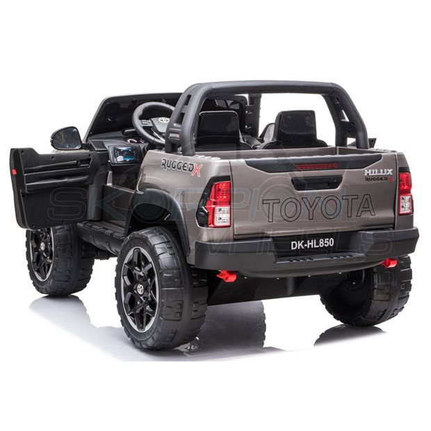 Ηλεκτροκίνητο Αυτοκίνητο Toyota Hilux Original License 24V - Γκρι | Skorpion Wheels - 52470742