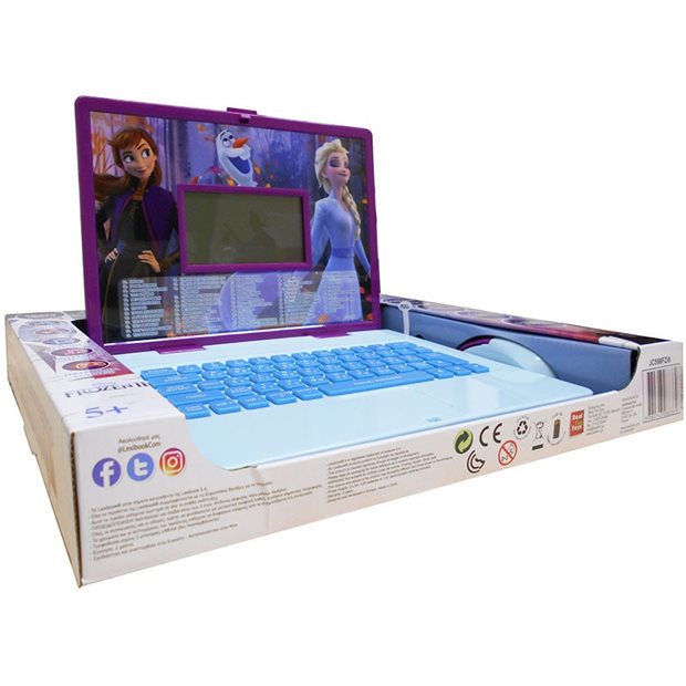 Lexibook Εκπαιδευτικο Διγλωσσο Laptop Frozen - JC598FZi8