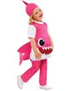 Αποκριατικη Παιδικη Στολη Baby Shark Pink Mummy Για 2 Ετών - 9913328