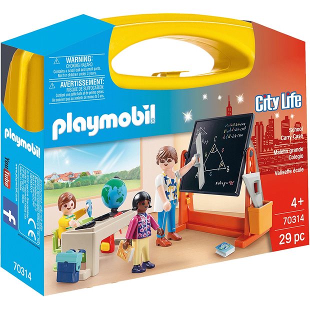 Playmobil City Life Maxi Βαλιτσάκι Σχολική Τάξη - 70314