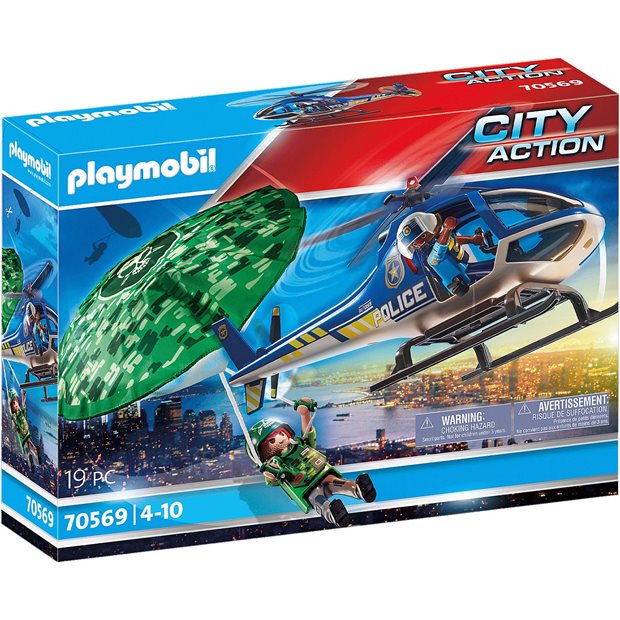 Playmobil City Action Εναέρια Αστυνομική Καταδίωξη - 70569