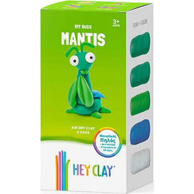 Hey Clay Claymates Diy Bugs Mantis - 440029
