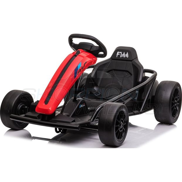 Ηλεκτροκίνητο Drift Kart 24V 500 Watt Κόκκινο | Skorpion Wheels - 5243068