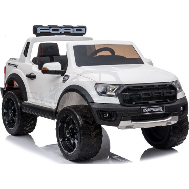 Ηλεκτροκίνητο Αυτοκίνητο Ford Ranger Raptor Original License 12V Λευκό | Skorpion Wheels - 52470831