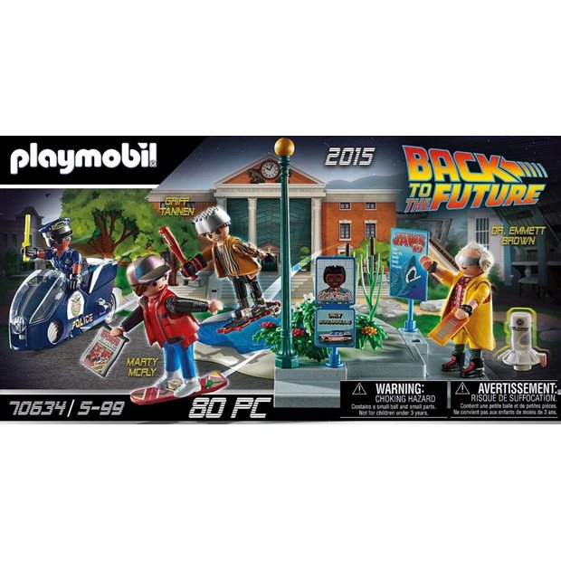 Playmobil Back To The Future II Περιπέτειες Με Τα Ιπτάμενα Πατίνια - 70634