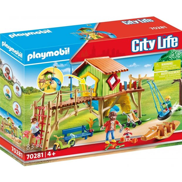 Playmobil City Life Διασκέδαση Στην Παιδική Χαρά - 70281