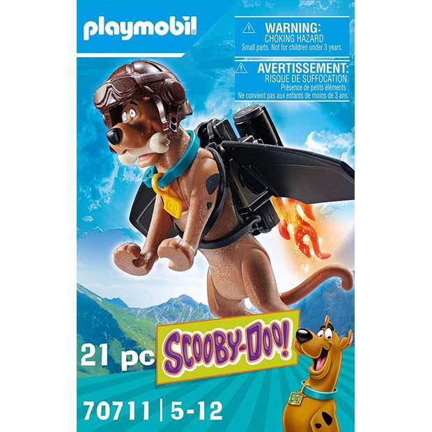 Playmobil Scooby-Doo Συλλεκτική Φιγούρα Scooby "Πιλότος" - 70711